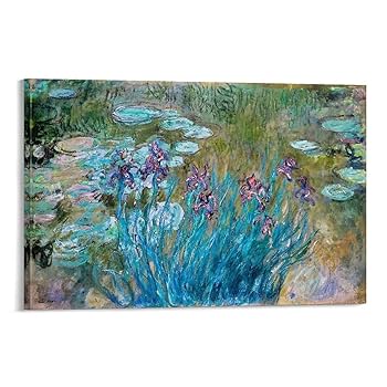 モネ　MONET 睡蓮　アート　ポスター　リトグラフ　絵画　印象派　額入り モネ MONET 睡蓮 アート ポスター リトグラフ 絵画 印象派 額